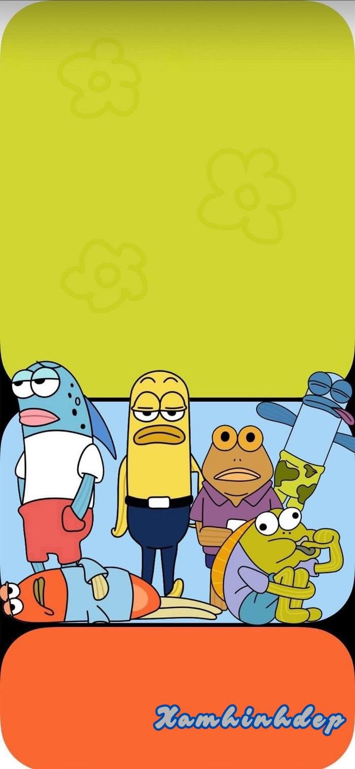 hình nền cartoon ngầu