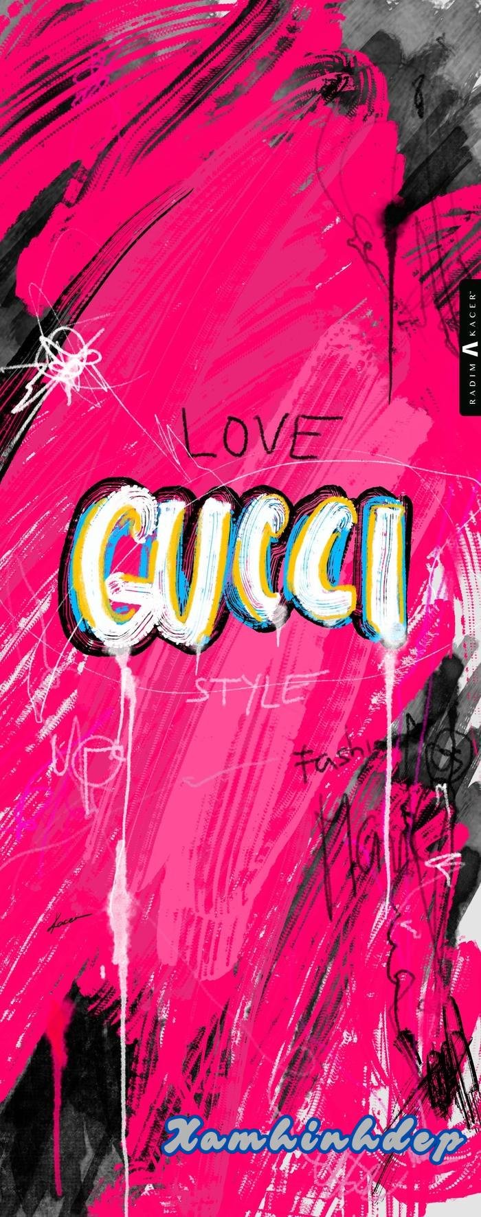 hình nền gucci sang chảnh