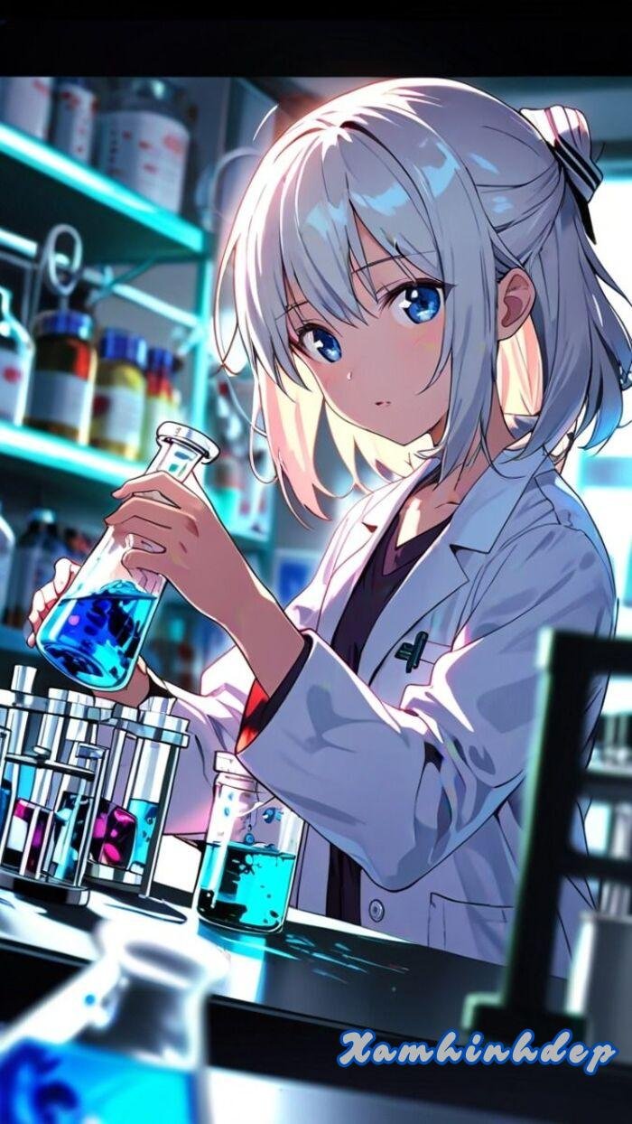 hình nền hóa học anime