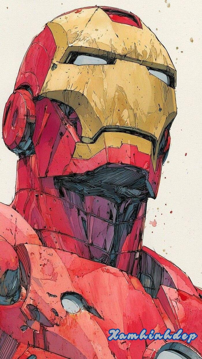 hình nền iron man hot