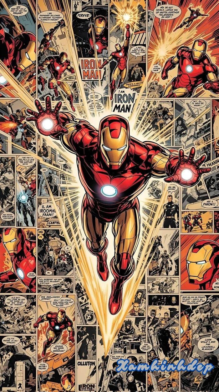 hình nền iron man ngầu