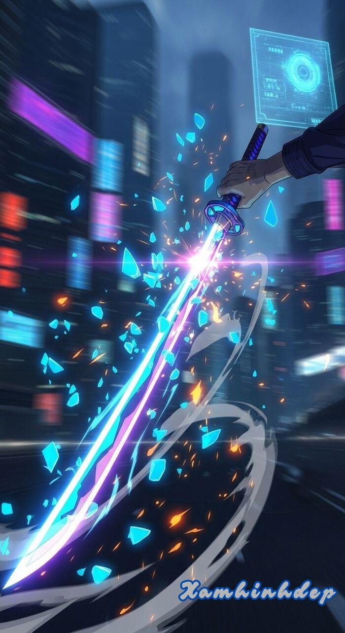 hình nền kiếm hiệp anime ảo