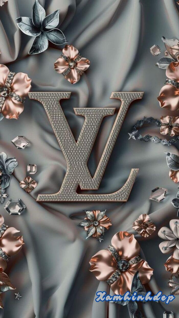 hình nền louis vuitton logo ảo