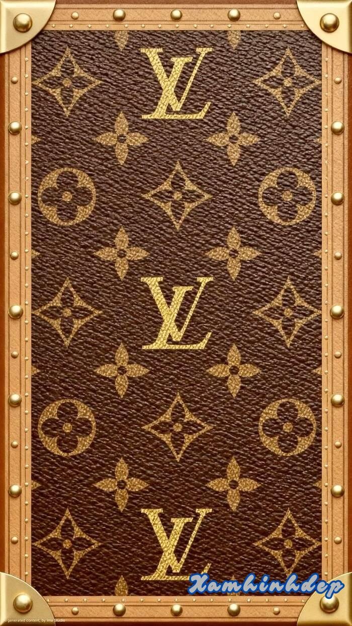 hình nền louis vuitton logo da