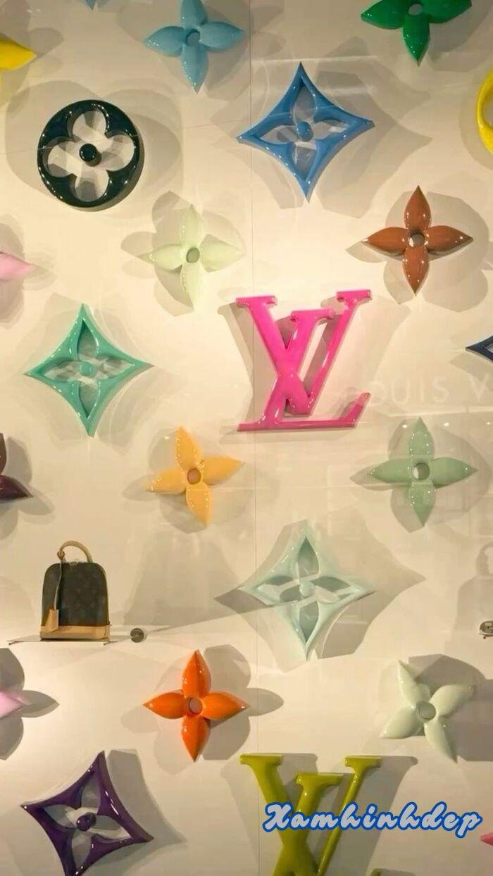 hình nền louis vuitton logo parten