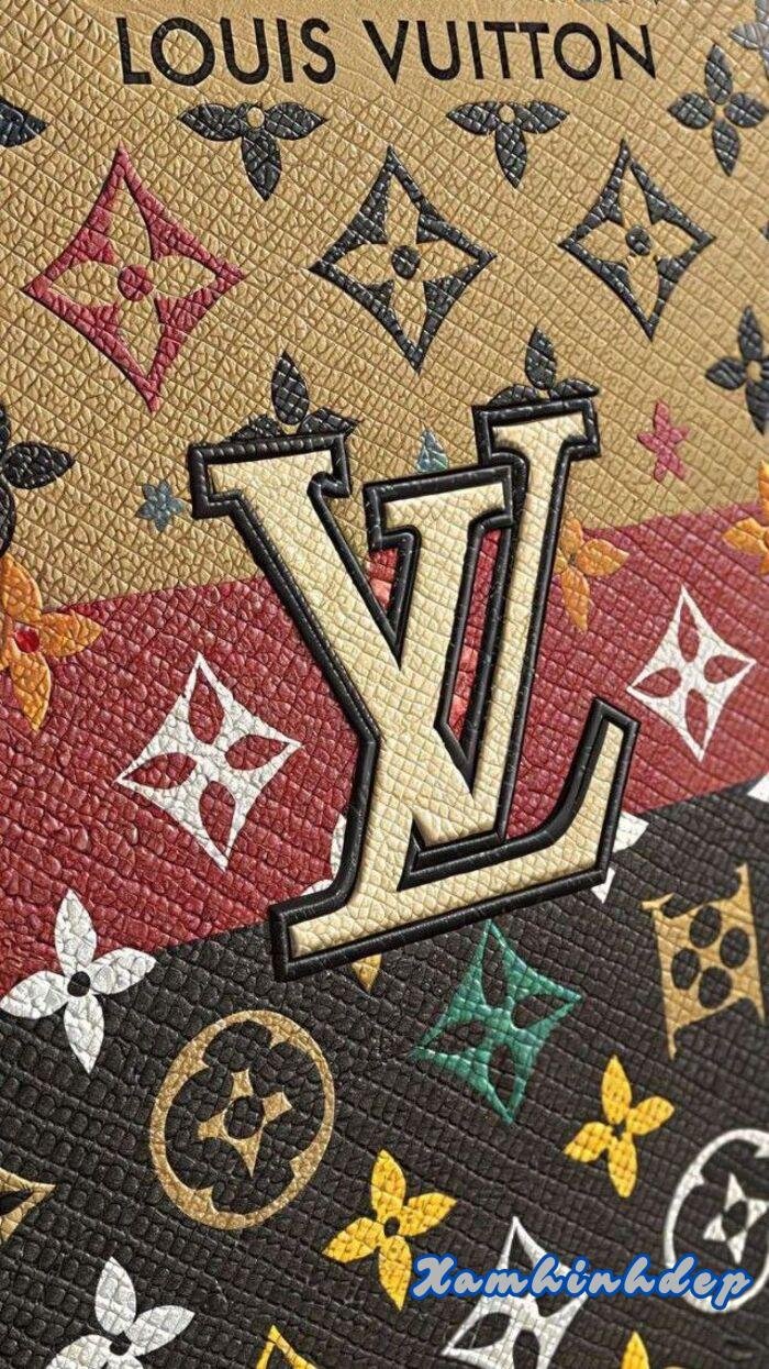 hình nền louis vuitton logo túi