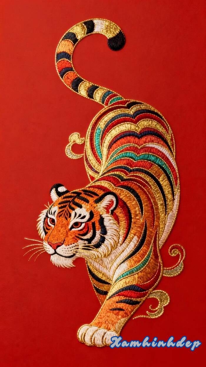 hình nền mệnh hoả con hổ