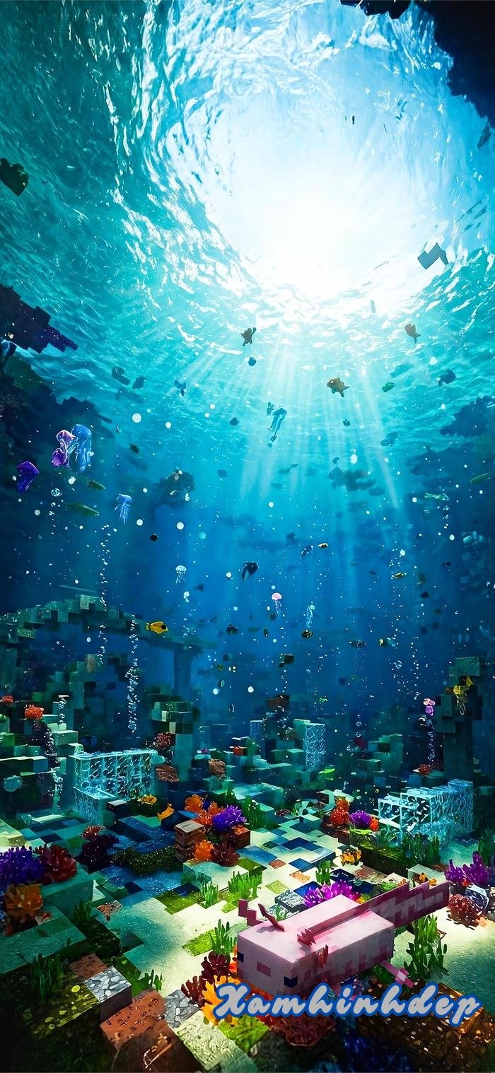 hình nền minecraft hot