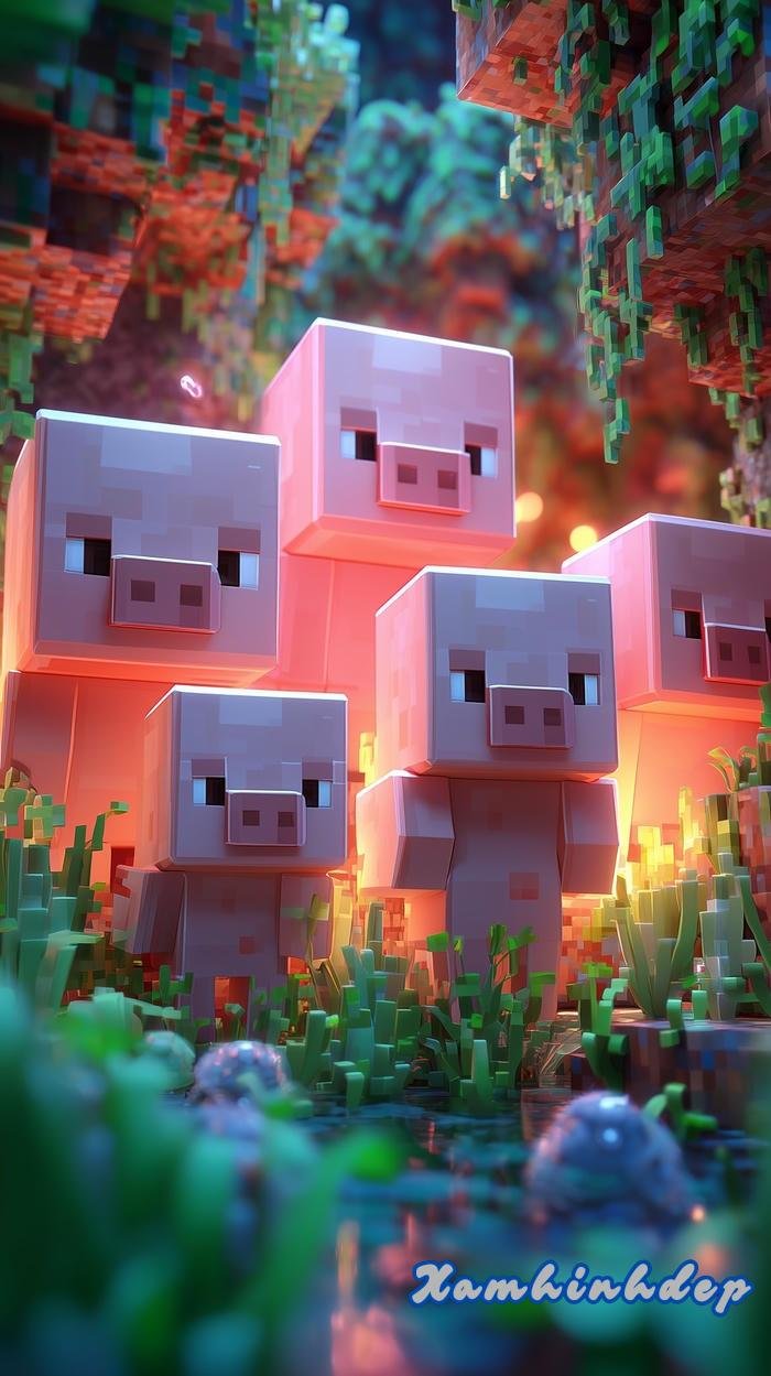 hình nền minecraft nature cực đẹp