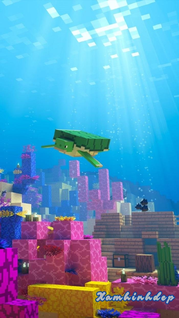 hình nền minecraft nature hot