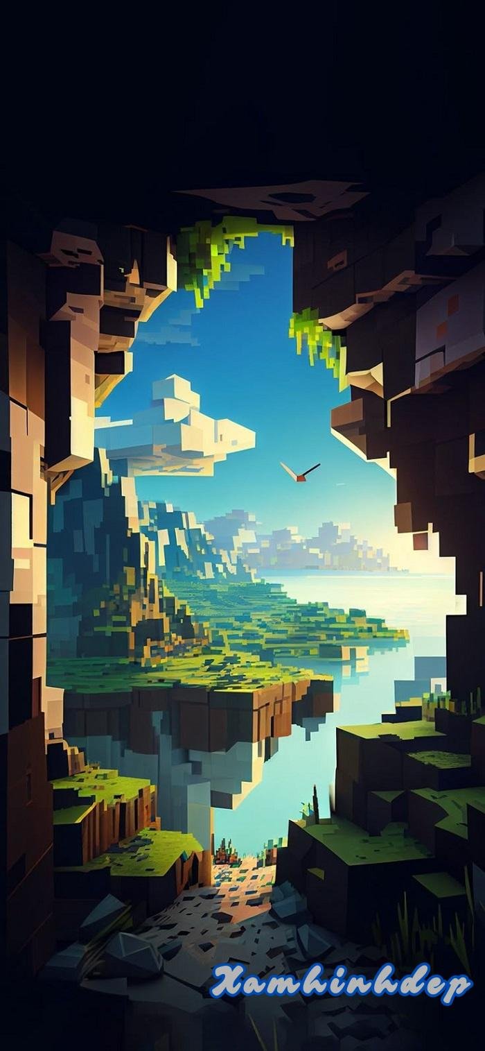 hình nền minecraft nature