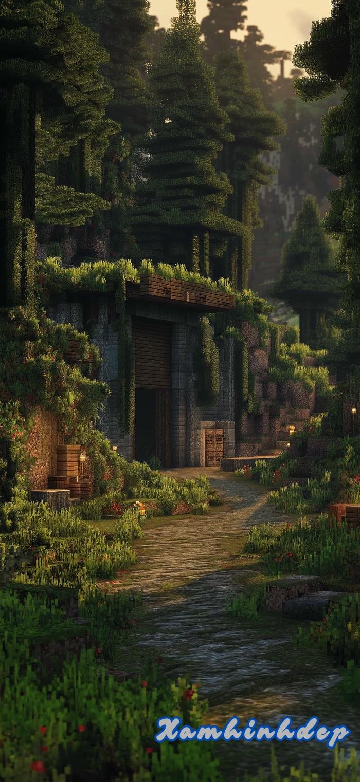 hình nền minecraft ngầu