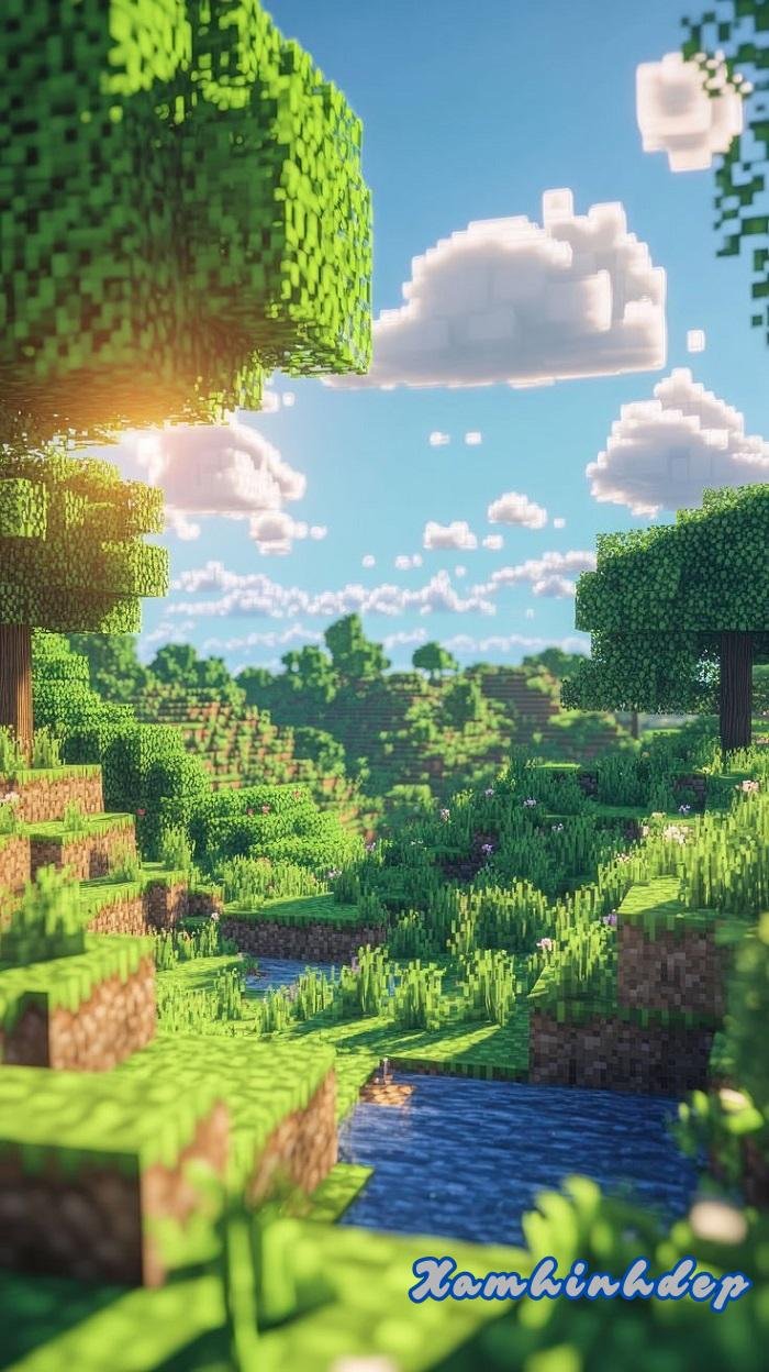 hình nền minecraft siêu ngầu