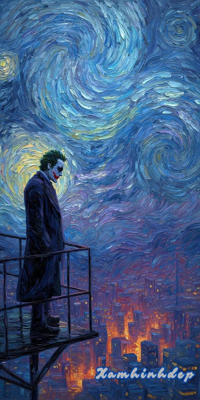 hình nền van gogh ngầu