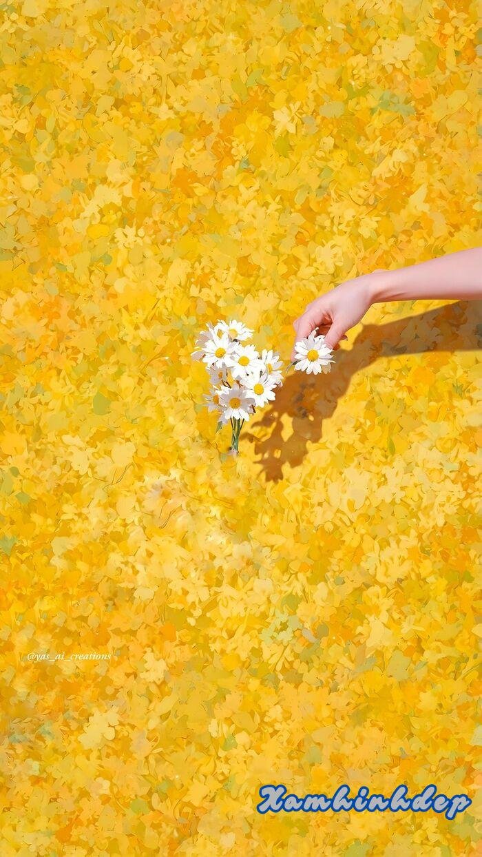 hình nền vàng xinh