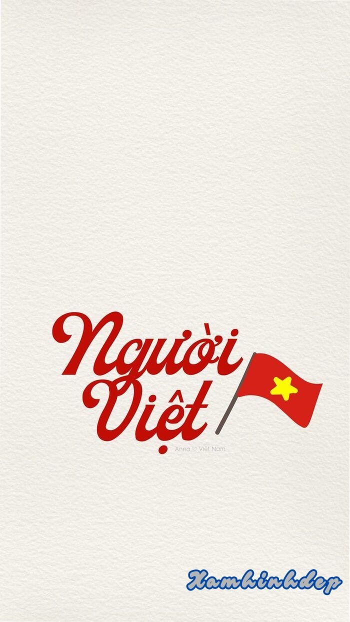 hình nền yêu nước font chữ